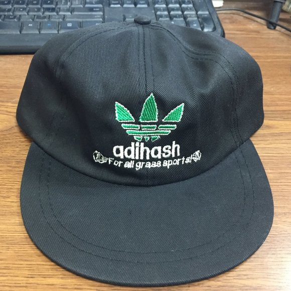 Adihash For All Grass Sports Blunt Pure Hemp Designs Adjustable Baseball Cap - Picture 1 of 7